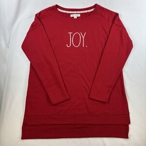 Rae Dunn Christmas Joy Long Sleeve Shirt Size‎ S
